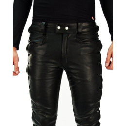 Tom die Lederschnürjeans
