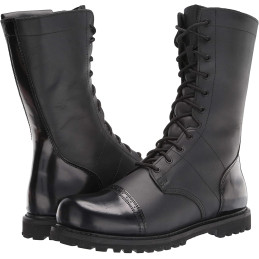Leather Military Boots