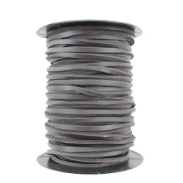 Eckige Lederschnur Rolle 25 m