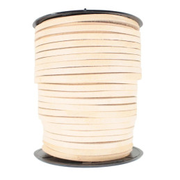 Eckige Lederschnur Rolle 25 m