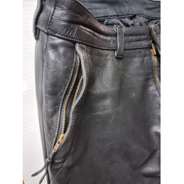 Second Hand Leder Stiefelhose