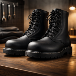 German Army Boots 10 Loch