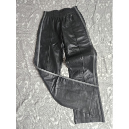 Second Hand Leder Jogginghose