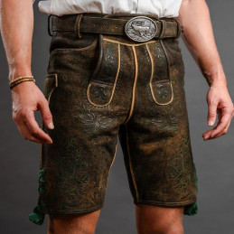 Trachten Lederhose Josef Grün